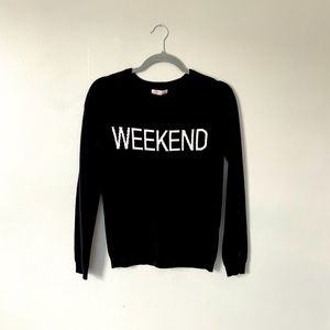 Philosophy 100% cashmere "Weekend" sweater